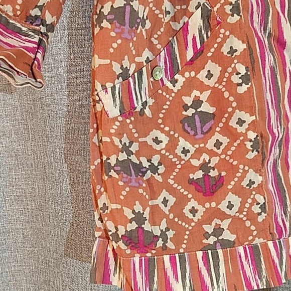 Pimkie Moroccian inspired floral and stripe top - Picture 3 of 6